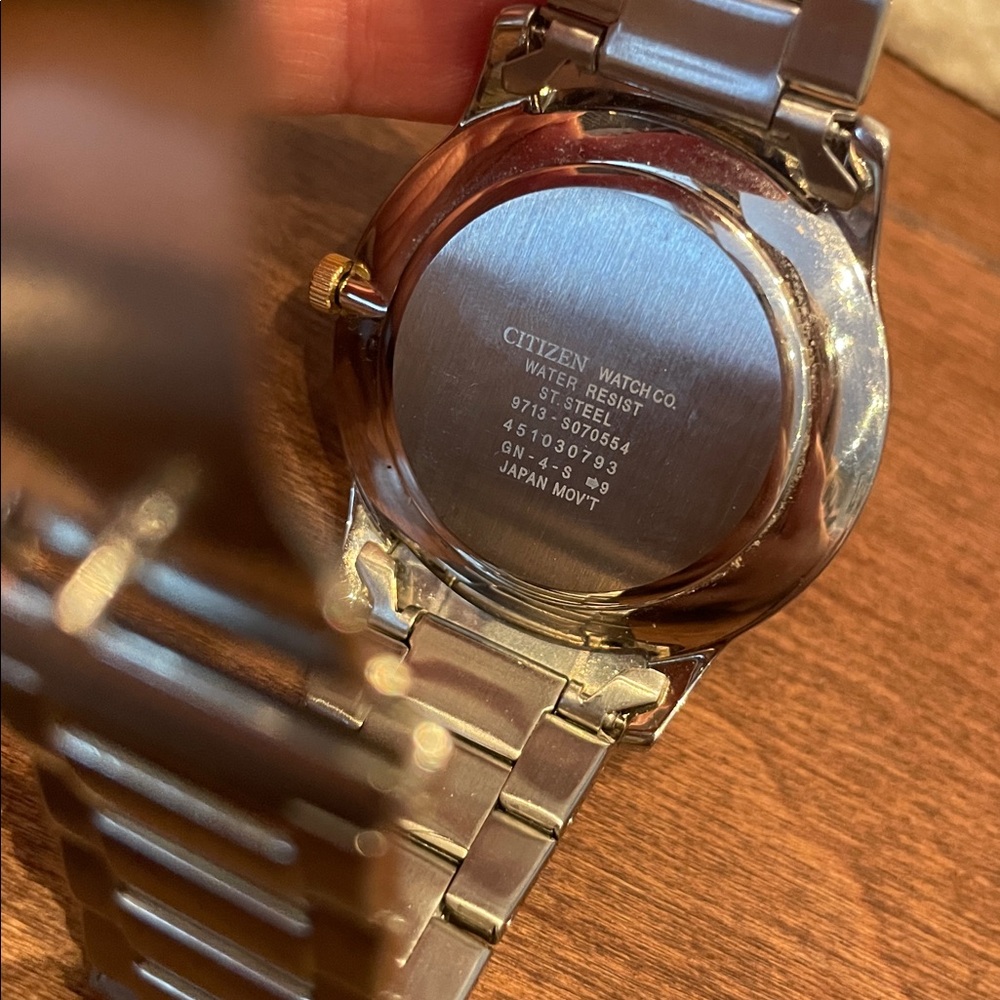 Citizen Two-Tone Silver and Gold Watch - Picture 5 of 5